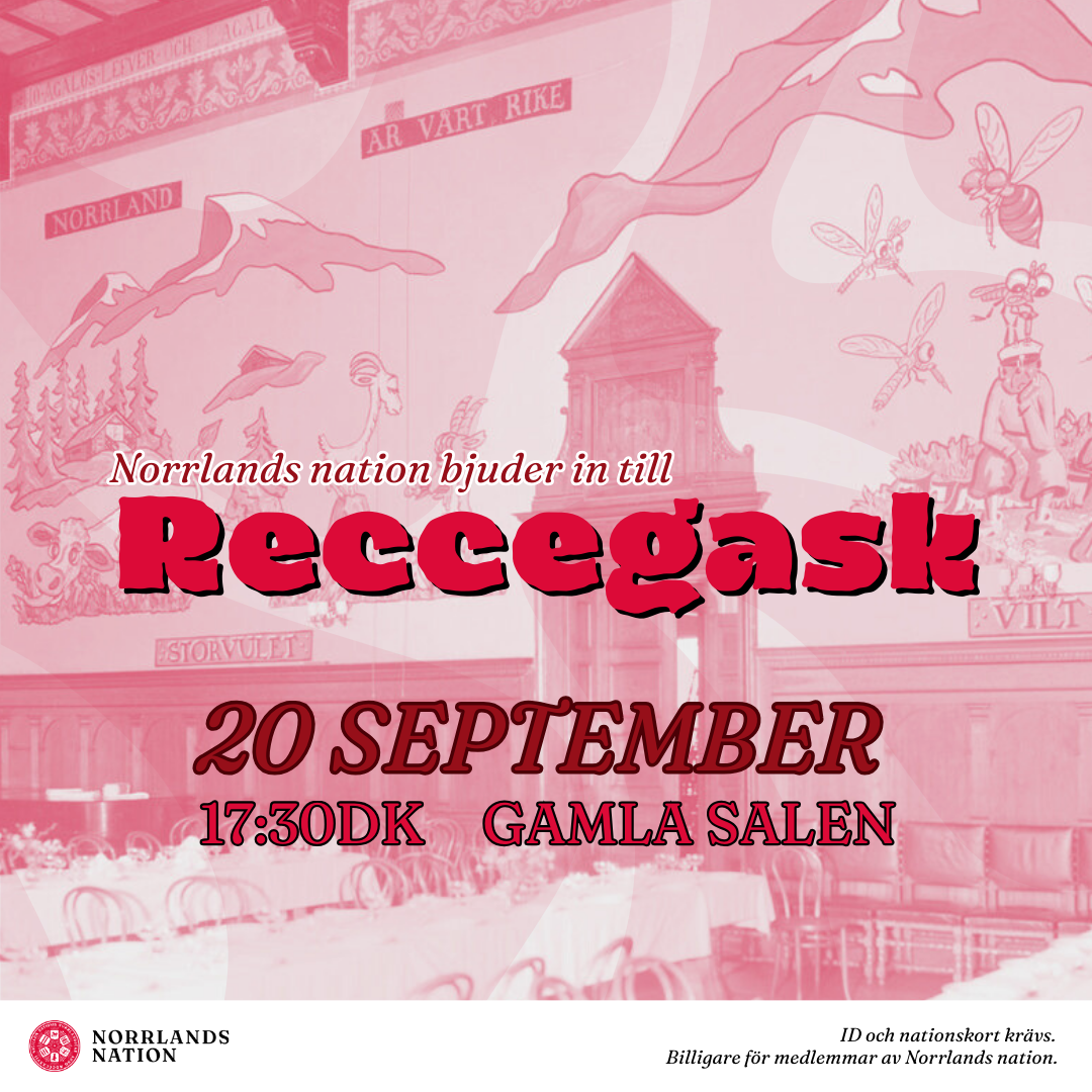 Reccegask med 02-släpp: SLUTSÅLD | Norrlandsnation.se