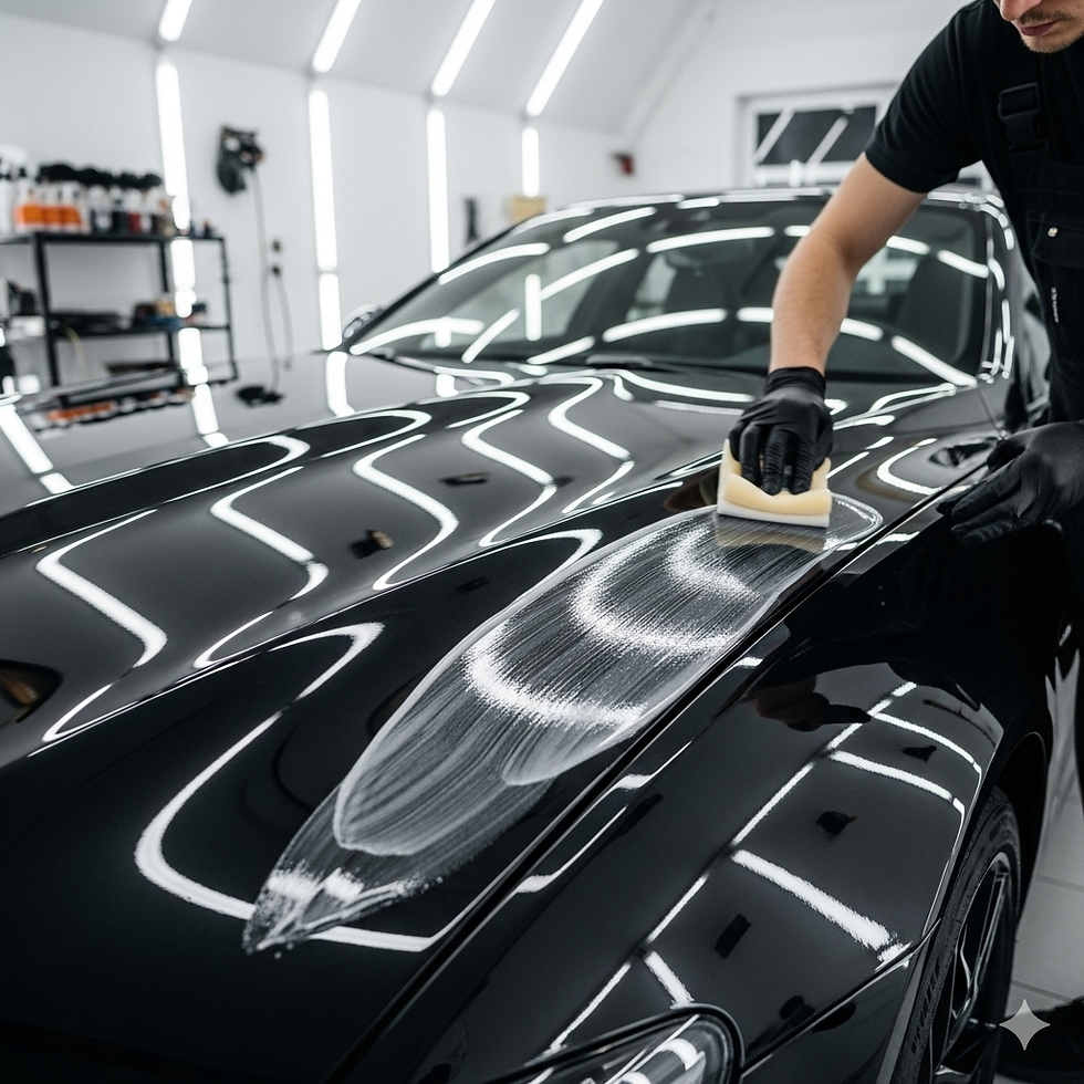 ceramic coating on car