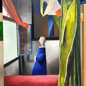 Vermeer in my window