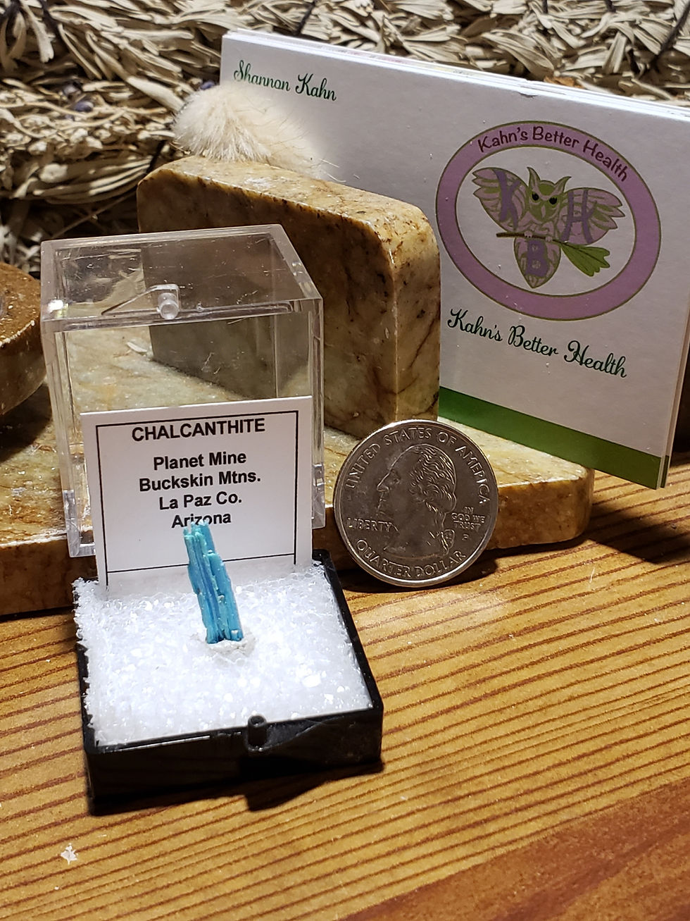 Thumbnail: Chalcanthite Specimen 2a