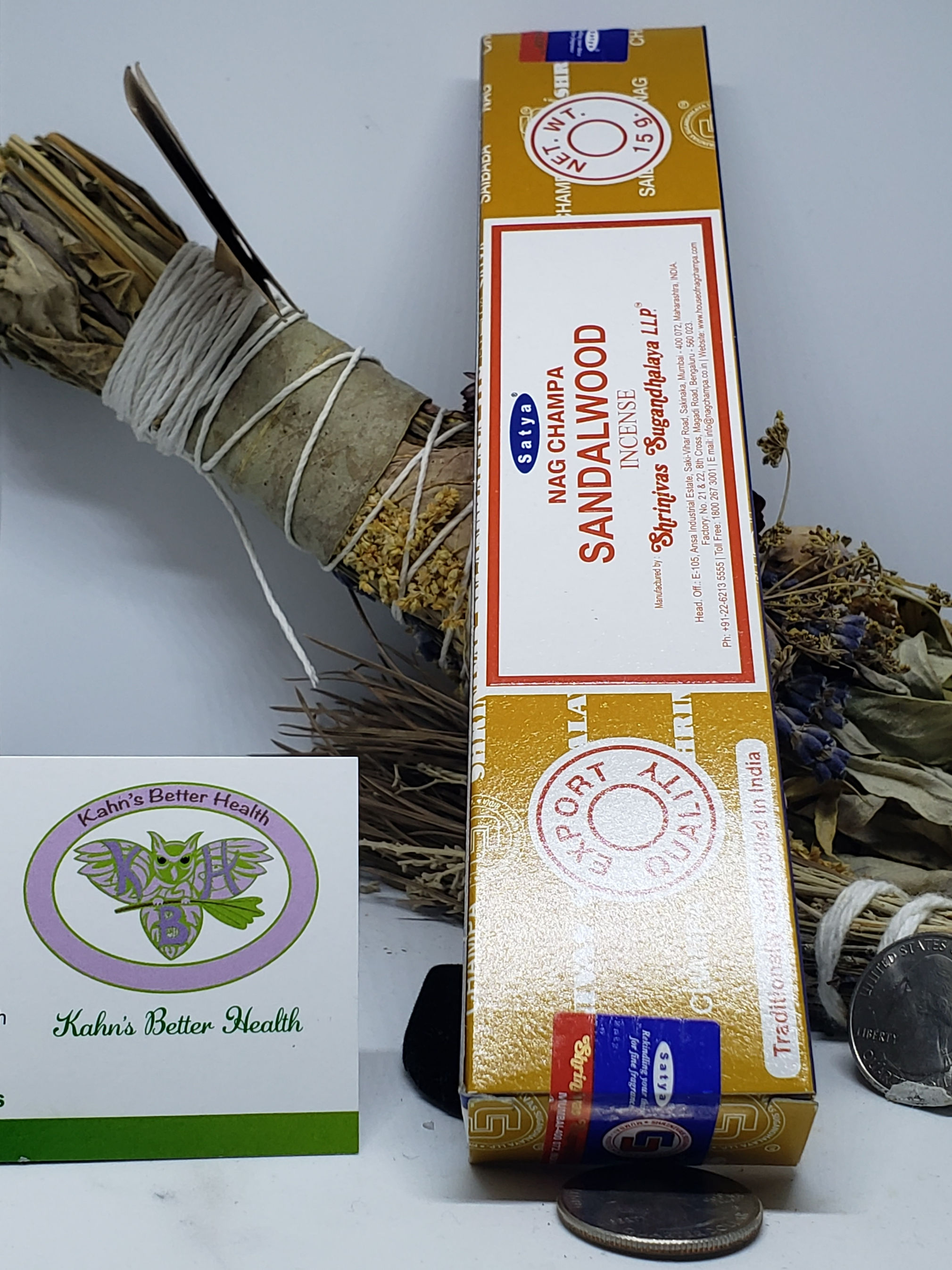 Sandalwood Incense Sticks, $4.50