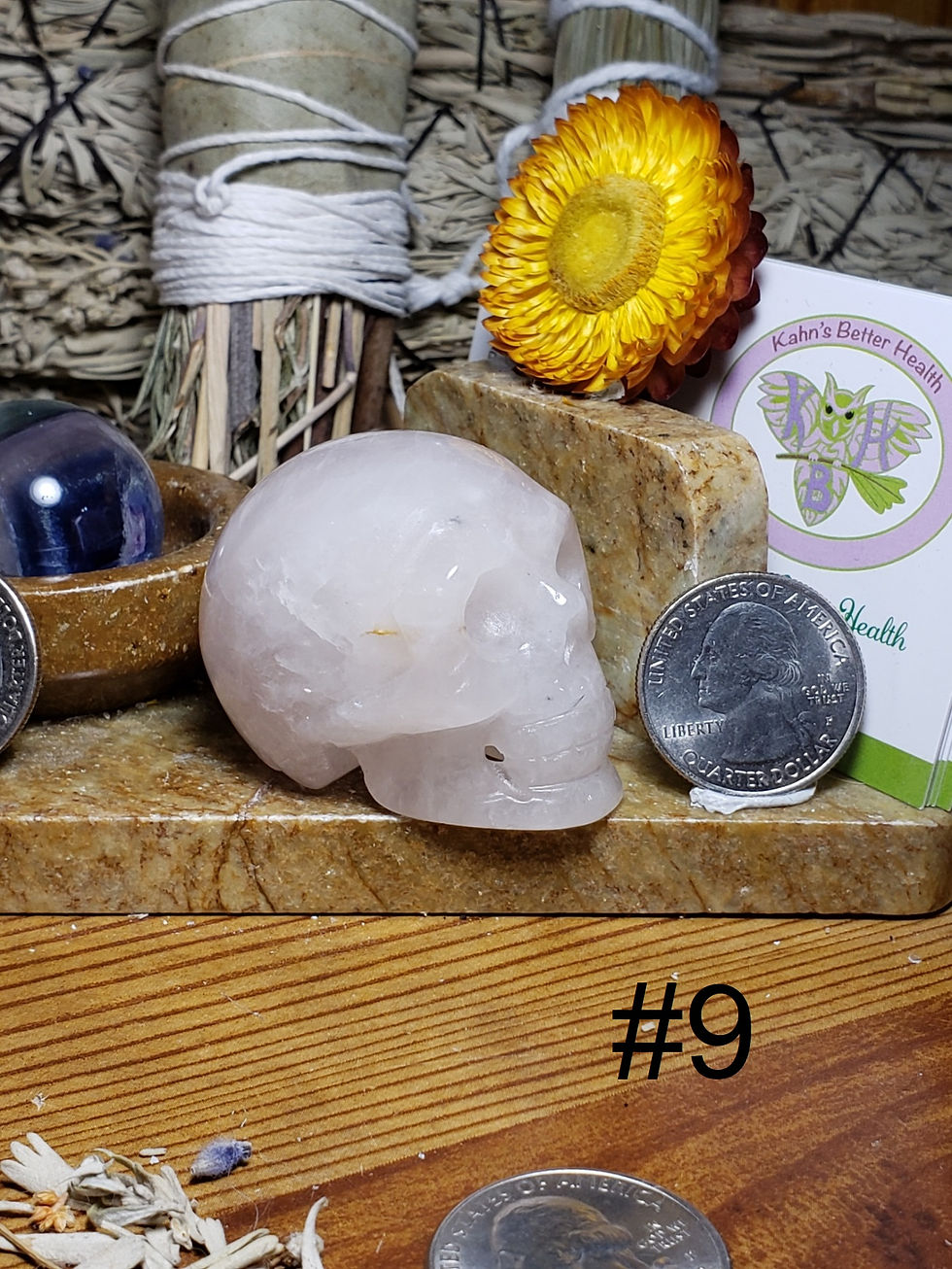 Thumbnail: Rose Quartz Skull(s), $20 each