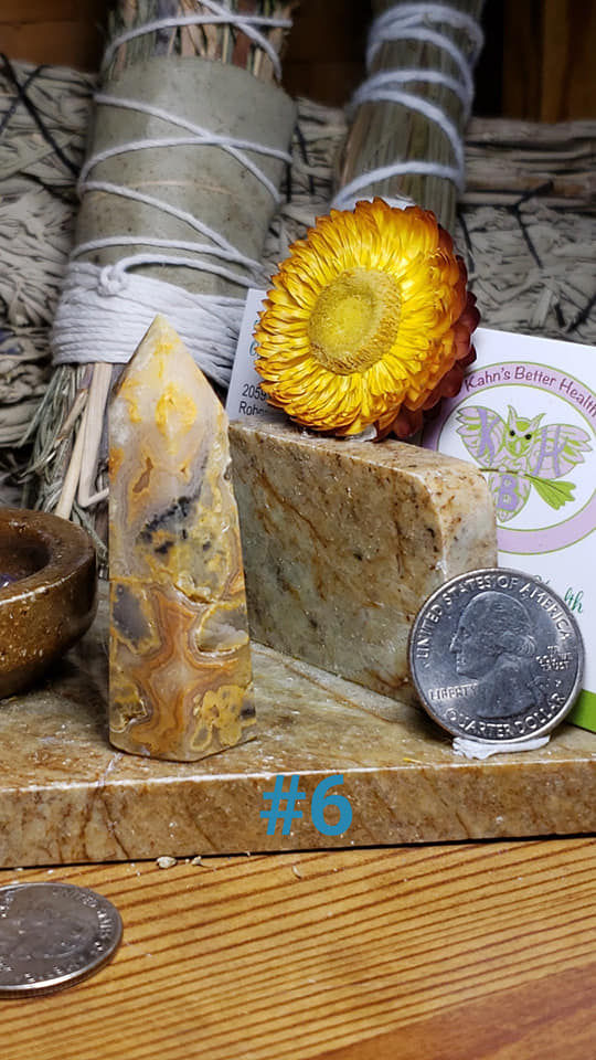 Thumbnail: Crazy Lace Agate Tower