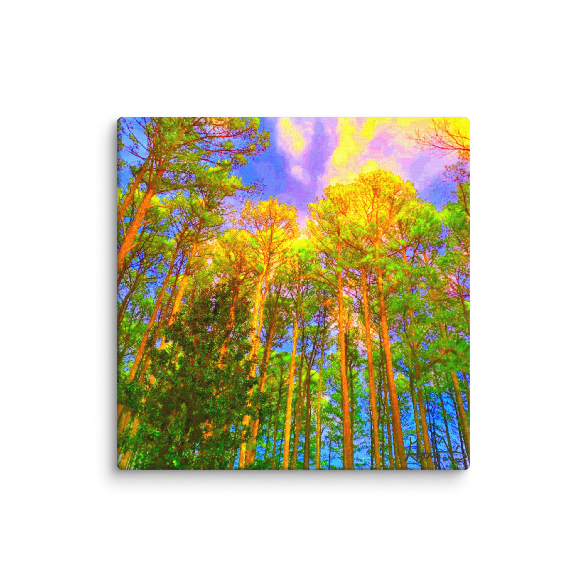 Crazy Colored Tree Photo Art By Gary J. Martin