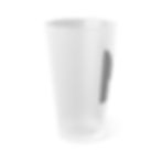 Thumbnail: GMM Logo Frosted Pint Glass - 16oz with Modern Grey Design 
