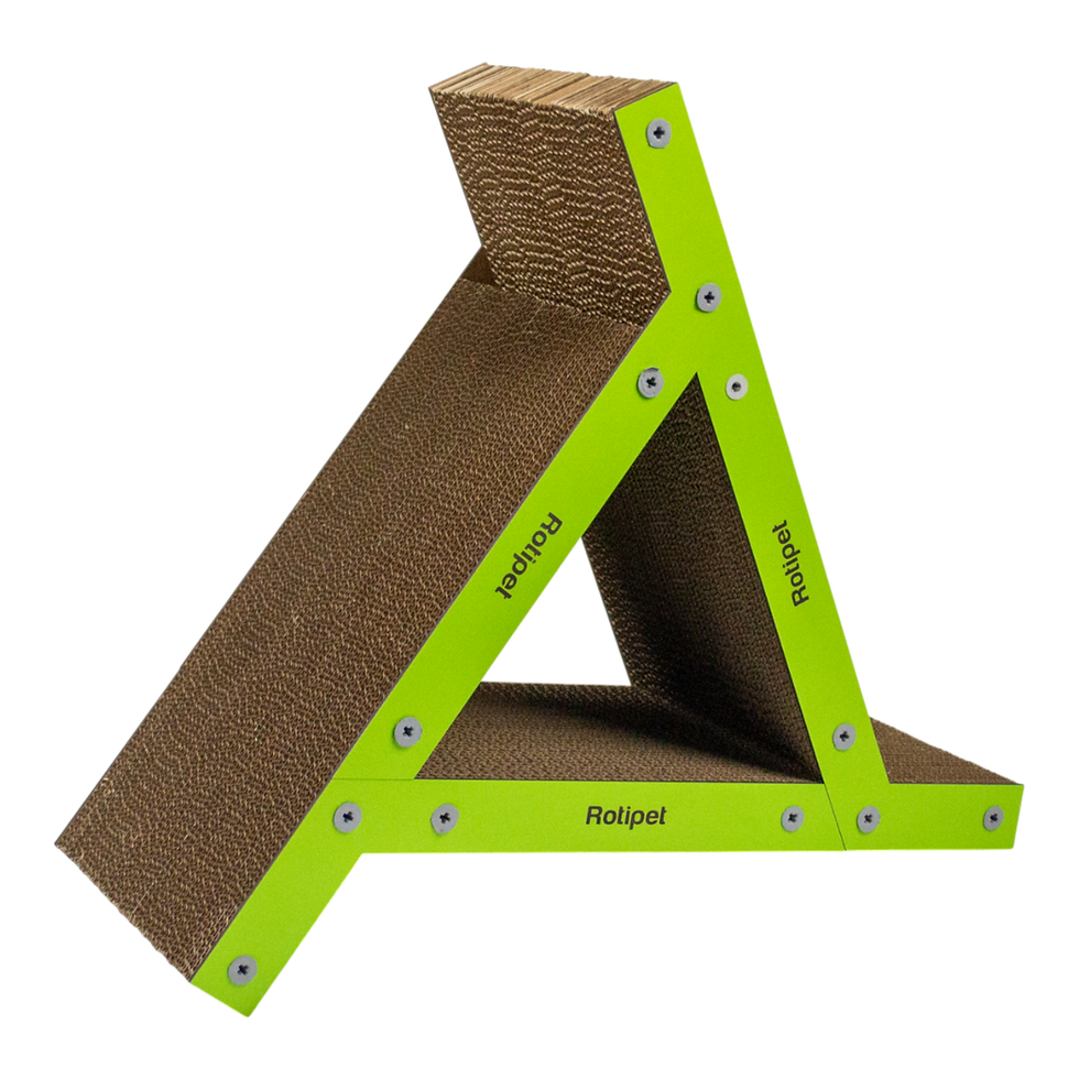 Thumbnail: LAMDA Cardboard Cat Scratcher 46x21x52 cm (RTP2031)