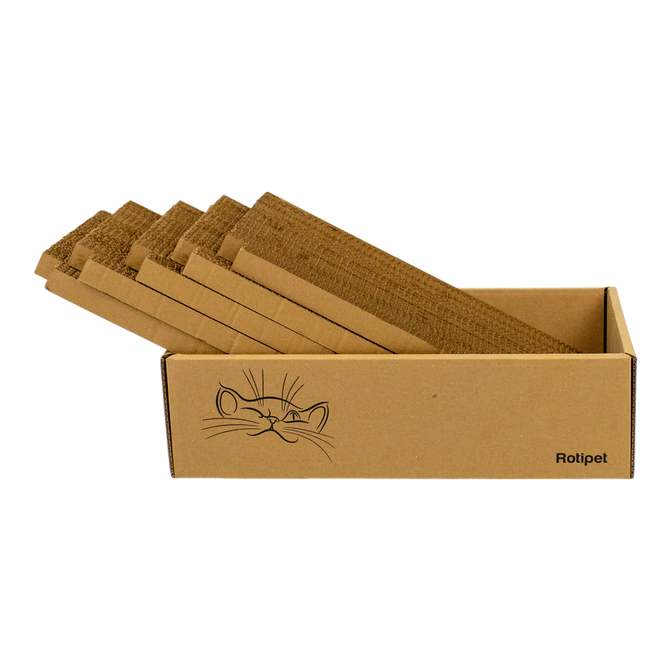 Thumbnail: CASE Cardboard Cat Scratcher 44x25x12,5 cm (RTP2056)