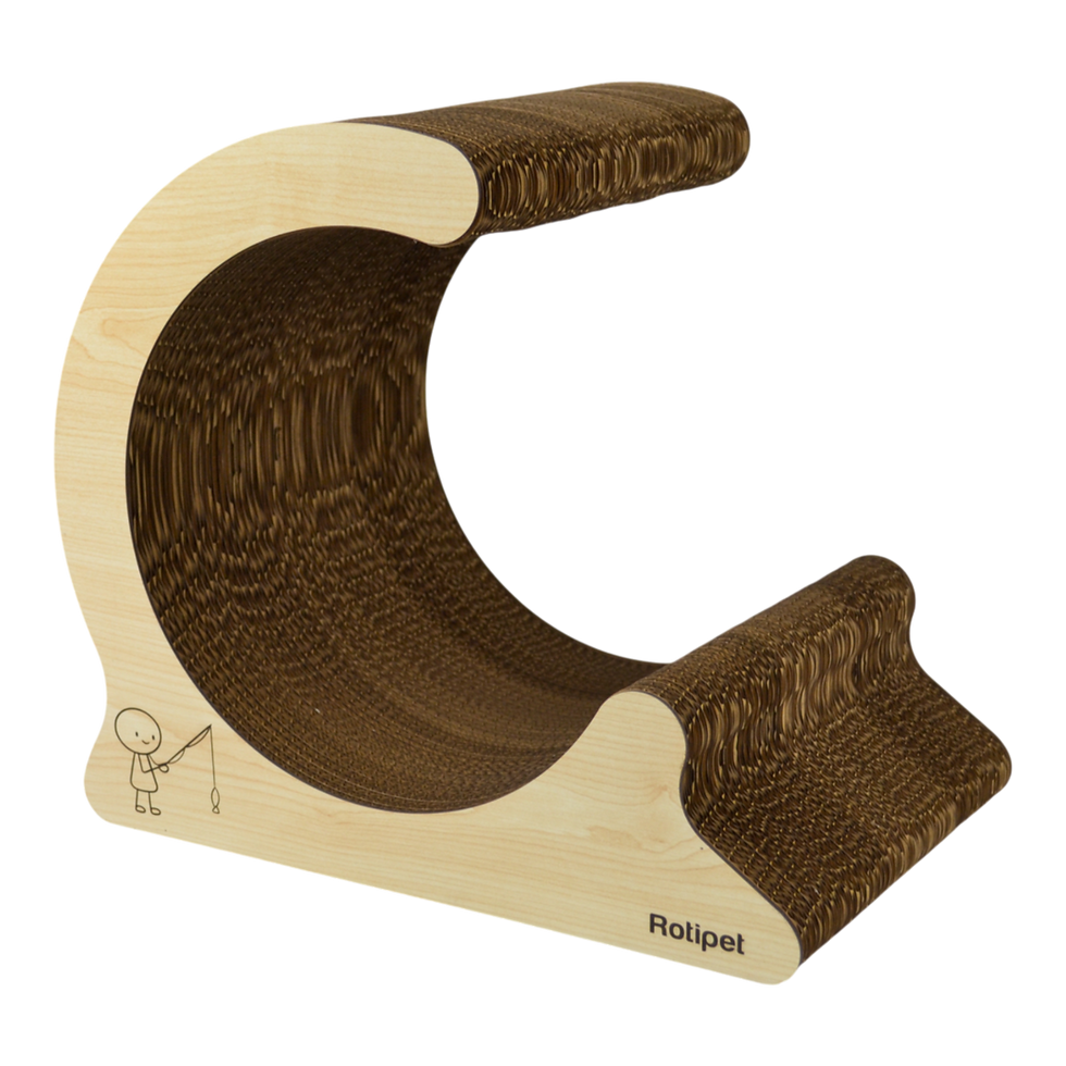 Thumbnail: CANYON Cardboard Cat Scratcher 44x30x40 cm (RTP2039)