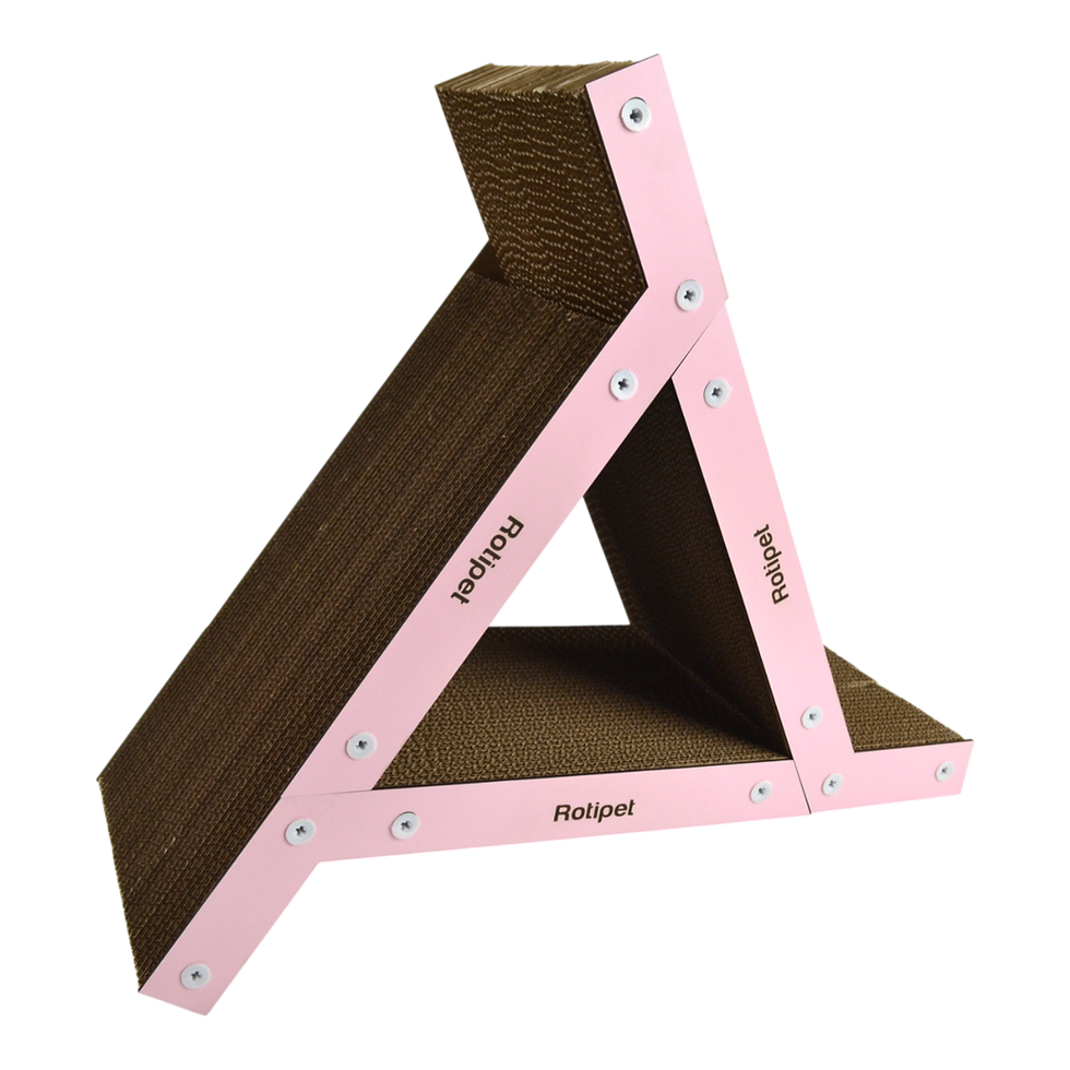 Thumbnail: LAMDA Cardboard Cat Scratcher 46x21x52 cm (RTP2031)