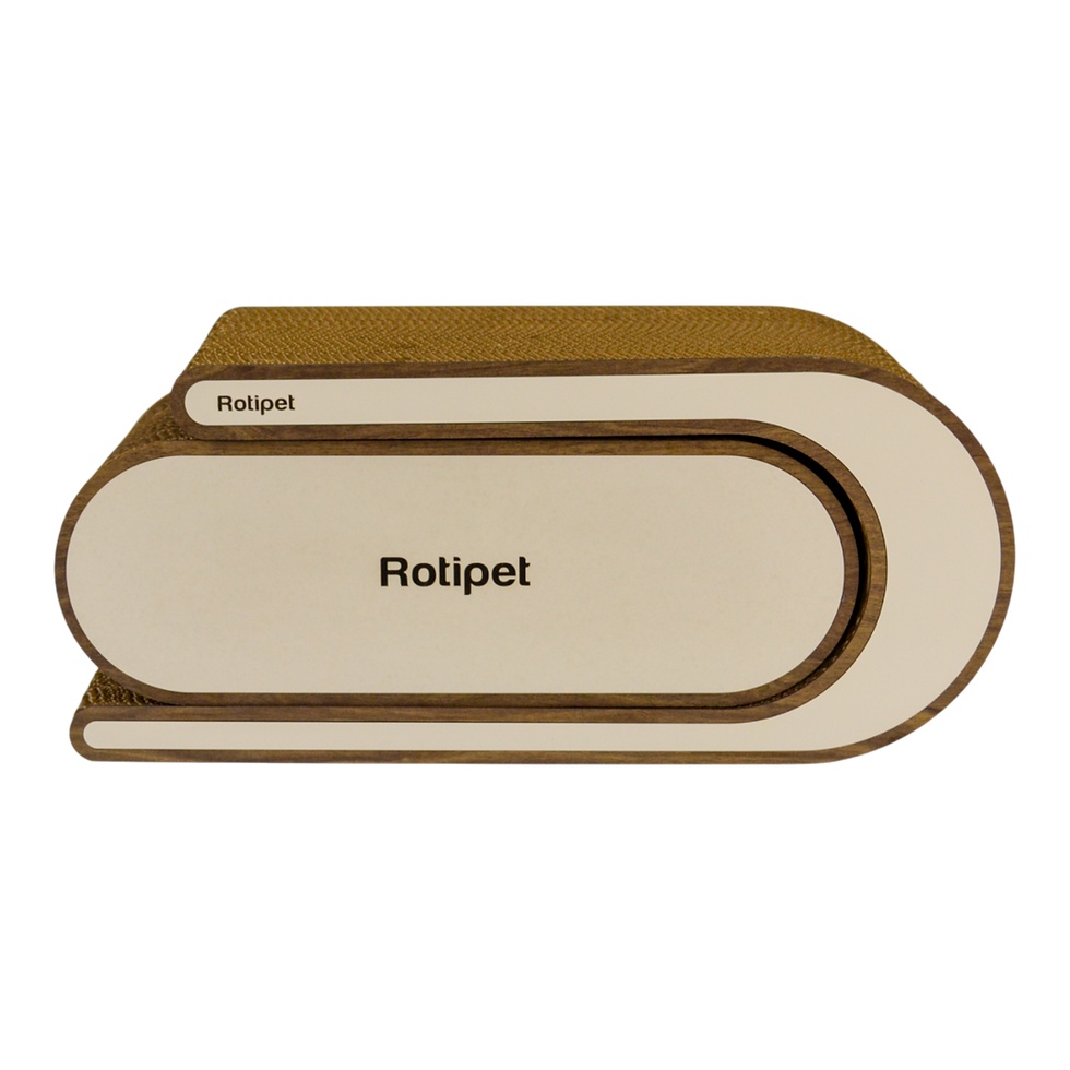 Thumbnail: COOPER Cardboard Cat Scratcher 63x24x27 cm (RTP2061)