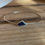 Thumbnail: Sea Glass Bangle Bracelets | Cobalt
