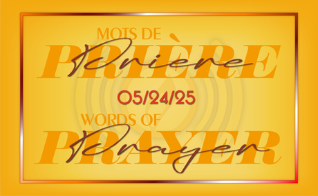Words of Prayer 05/24/25