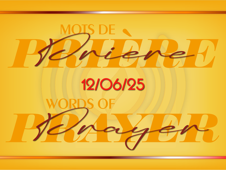 Words of Prayer 12/06/25