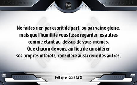 L'exemple d'Humilité du Christ