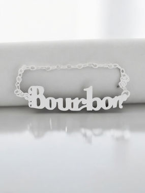 custom liquor tags on silver