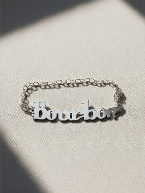 silver liquor tags