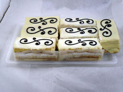 pastel de choco blanco.