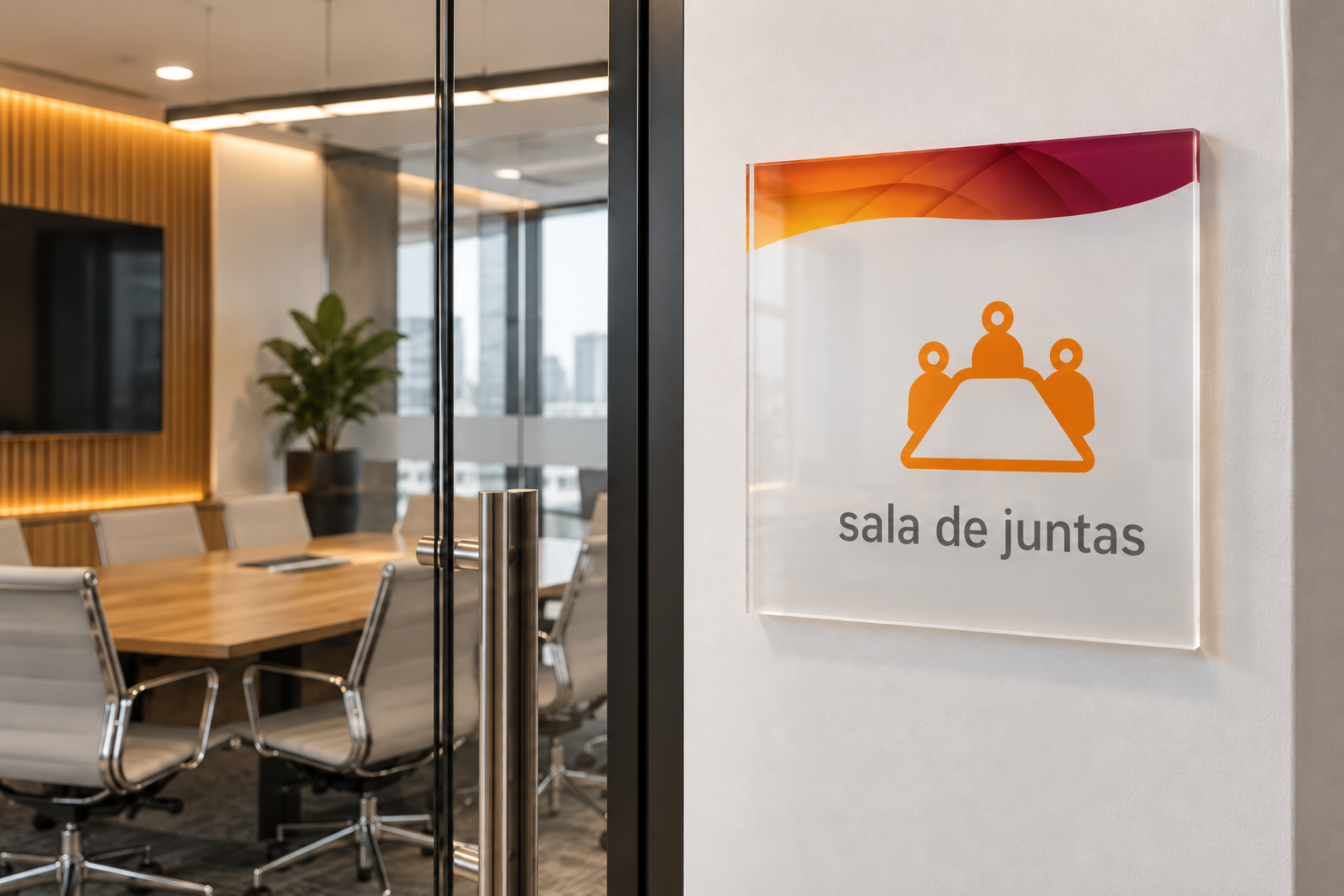 Propuesta de identificación de sala de juntas de Fiduprevisora