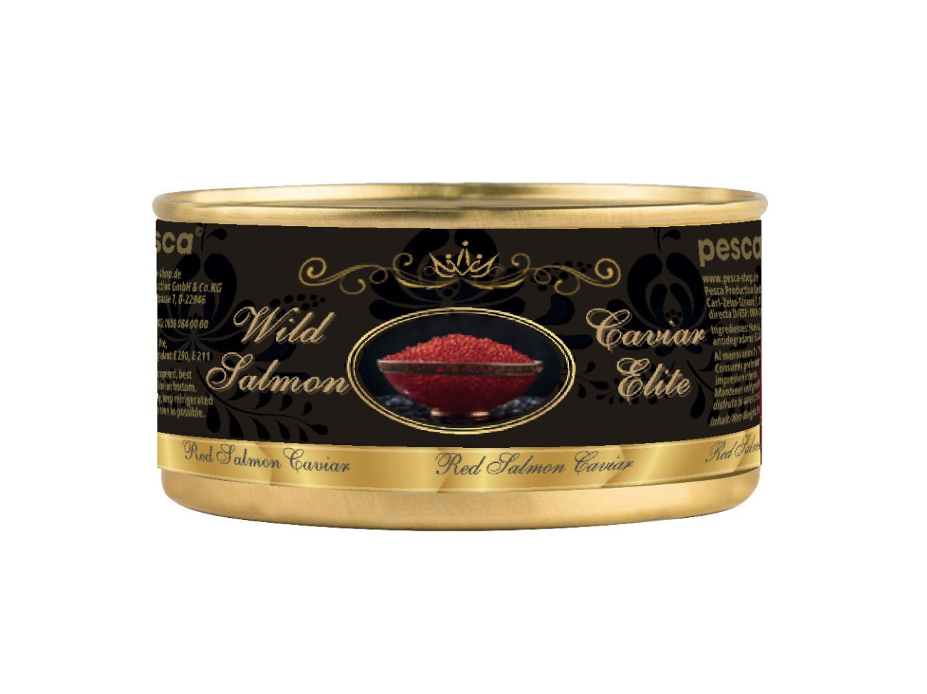 Wildlachskaviar vom Gorbuscha ELITE 300g (65€/kg)