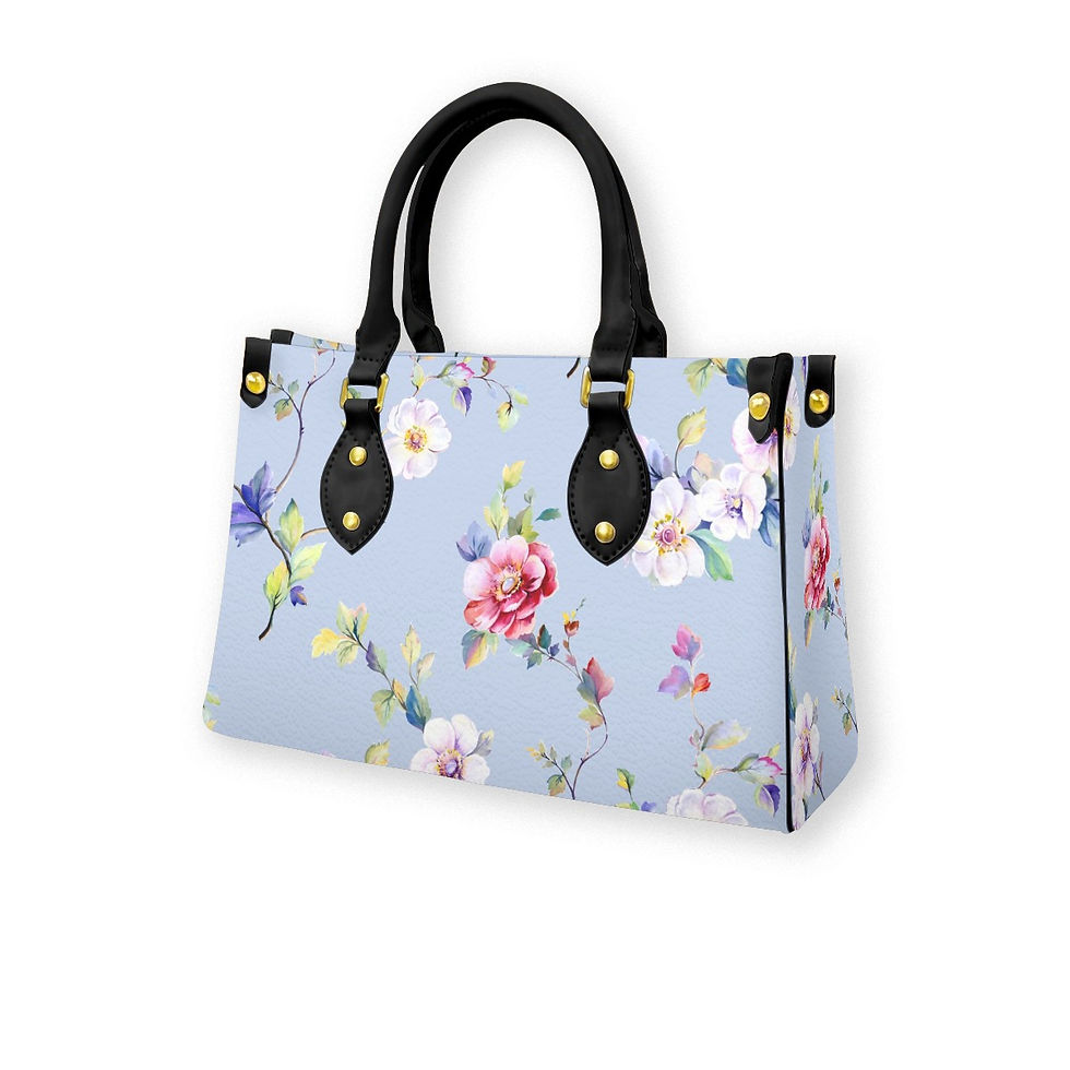 Thumbnail: Women's Hand Bag Floral Design
