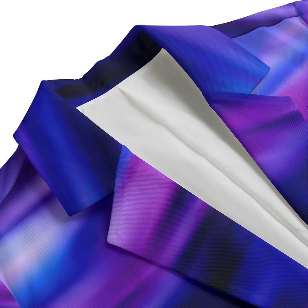 Thumbnail: Women's Leisure Blazer Tie Dye Design