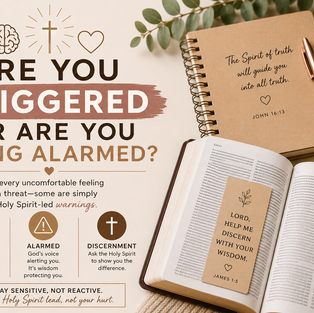 ARE YOU BEING TRIGGERED OR ARE YOU BEING ALARMED? KNOW THE DIFFERENCE