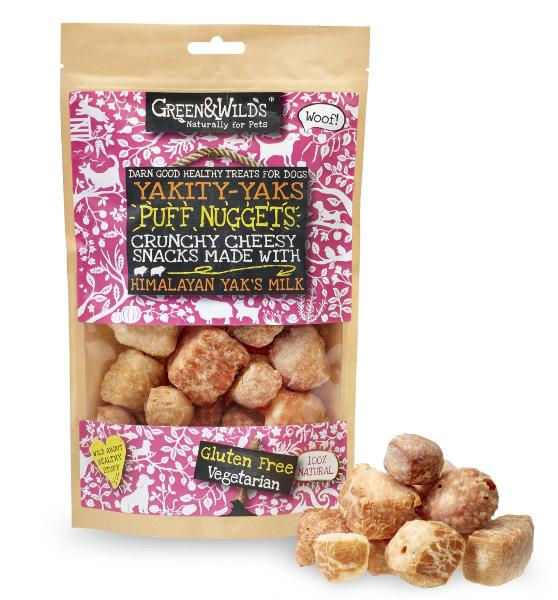 Green & Wilds Yakity Yaks Puff Nuggets 75g