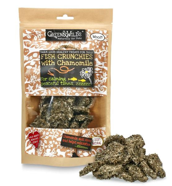 Green & Wilds Fish Crunchies with Chamomile 100g