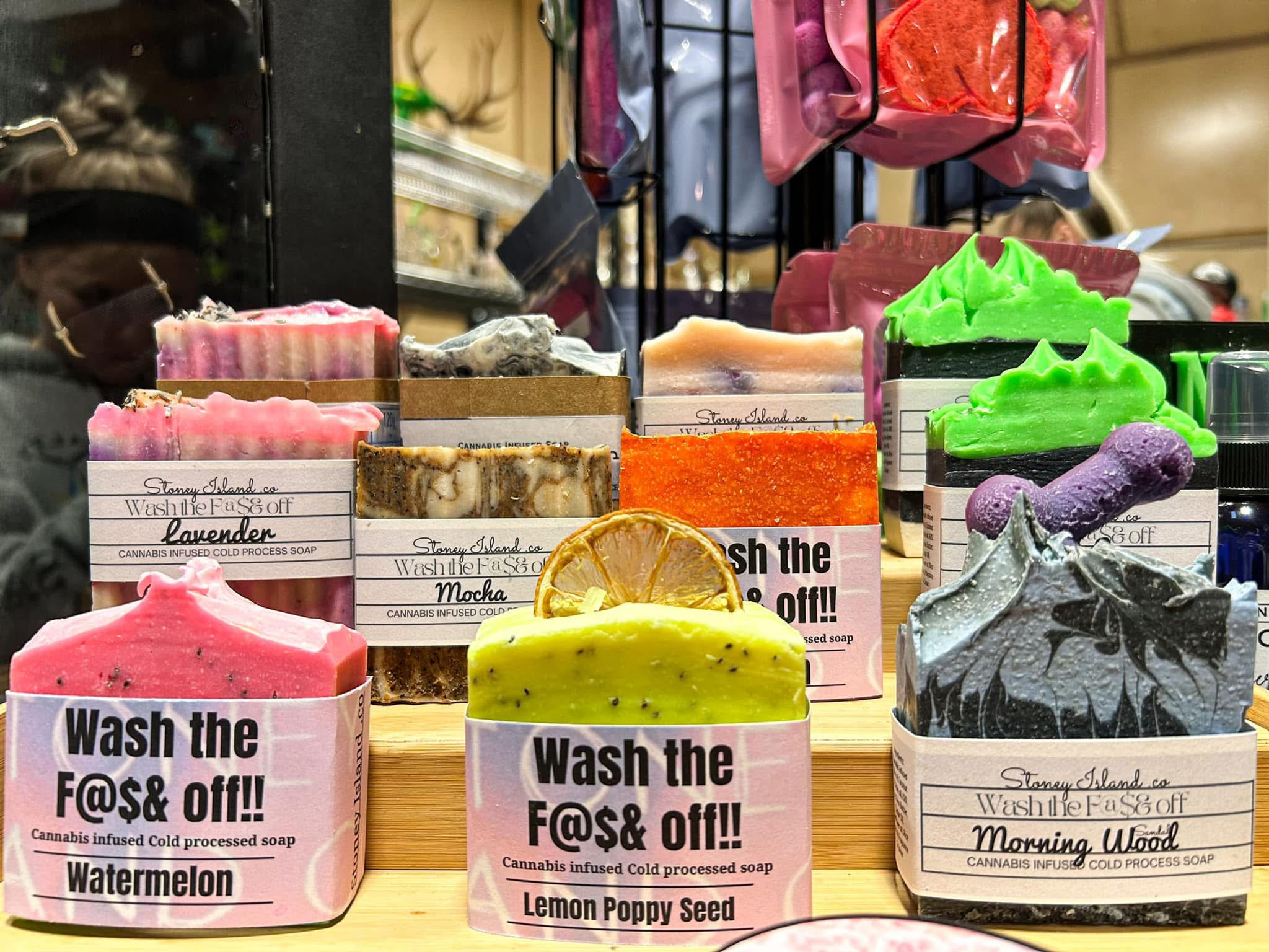 Wash the F@!# Off!! Handcrafted infused soaps