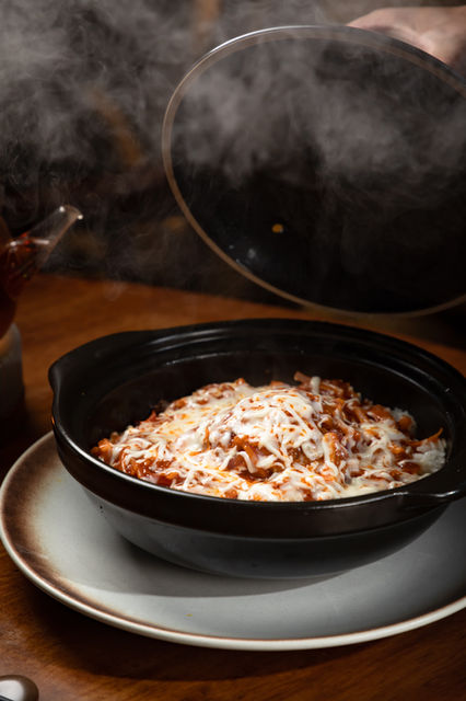 Wagyu & Cheese Claypot Rice