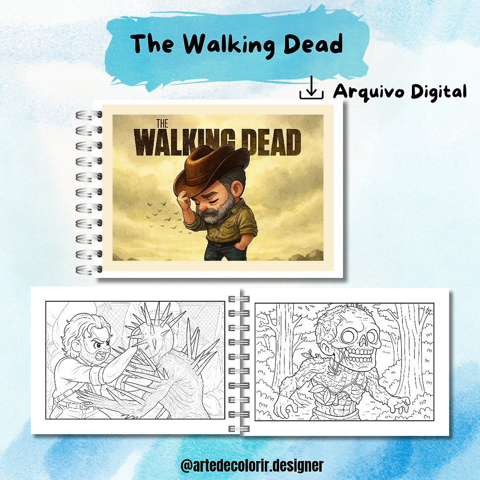 Miniatura: Livro de Colorir The walking dead (PDF)