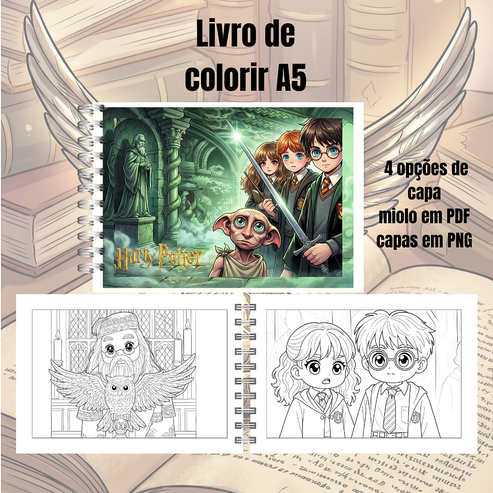 Miniatura: Coleção Harry Potter - Pack de Arquivos