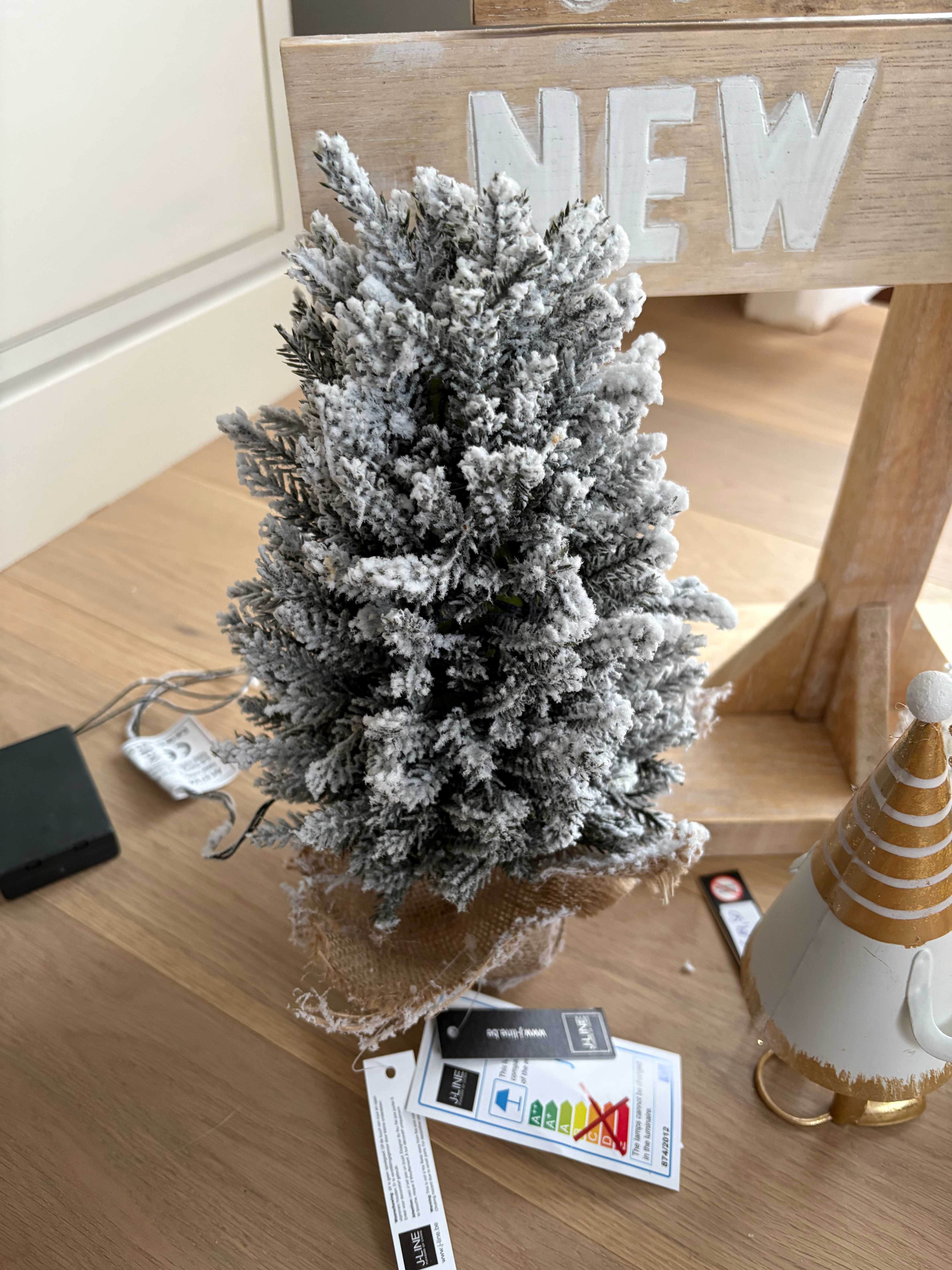 Kerstboompje sneeuw