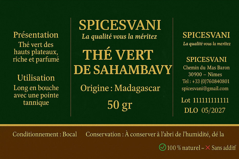 Thumbnail: Thé Vert de Sahambavy – Madagascar