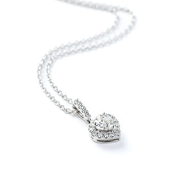 Dije corazón de diamantes, JL7115