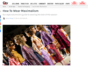 How To Wear Maximalism