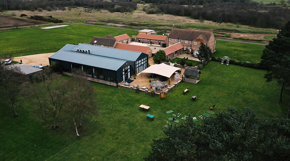 Cinematic wedding film at Bunny Hill Weddings featuring Kirsty and Greg, captured by Wedding Films by Oliver Reeve.