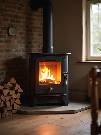 How to install a wood burning stove