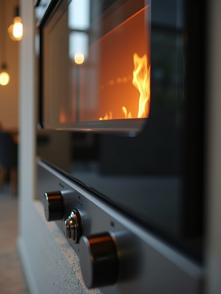 Wood burner stove leaking smoke