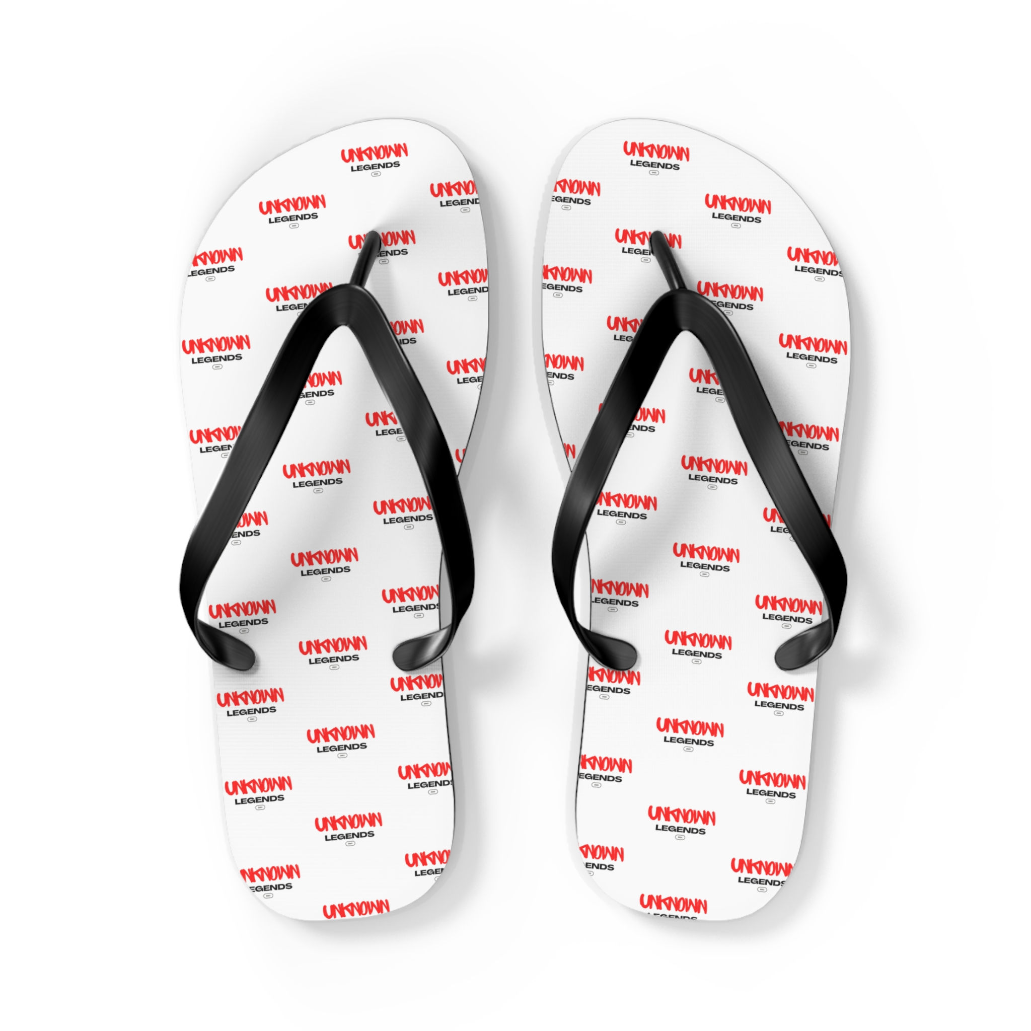 Unknown Legends Logo Flip Flops