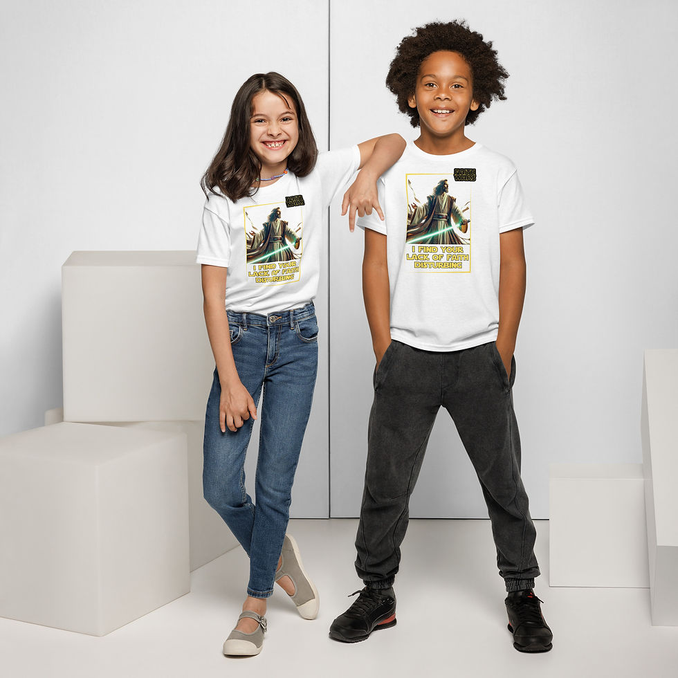 Thumbnail: FAITH WARS — I Find Your Lack of Faith Disturbing — Youth Tee
