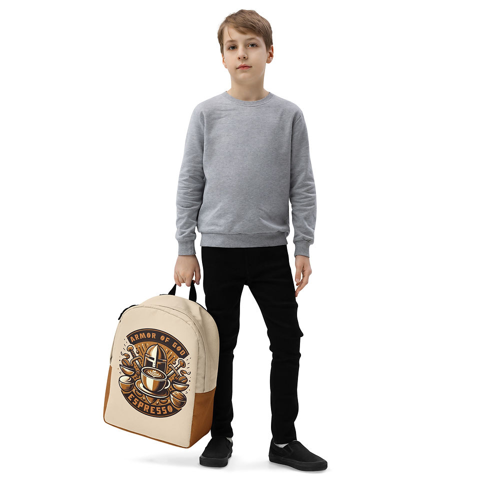 Thumbnail: Armor of God Espresso Backpack | Christian Warrior Coffee Everyday Carry