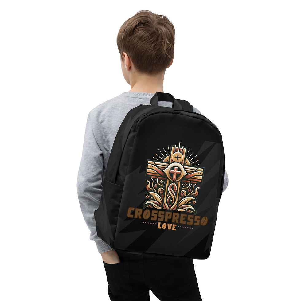 Thumbnail: Crosspresso Love Signature Backpack | Faith Inspired Premium Everyday Carry
