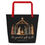 Thumbnail: Nativity Christmas Tee – “The Greatest Gift of All” Matthew 1:21 Large Tote Bag