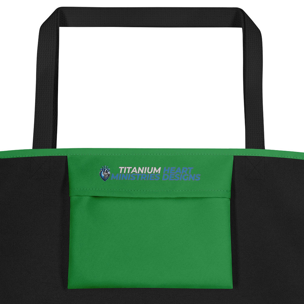 Thumbnail: “’Tis So Sweet to Trust in Jesus” Trendy Beach Bag