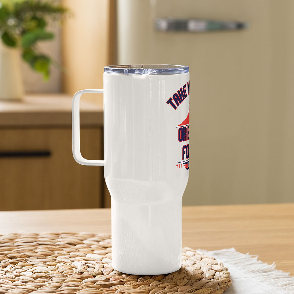 Thumbnail: TOP SON: Take Me to God or Be Lost Forever Travel mug w/ a handle