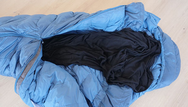 Merino Inlett um Schlafsack zu schützen