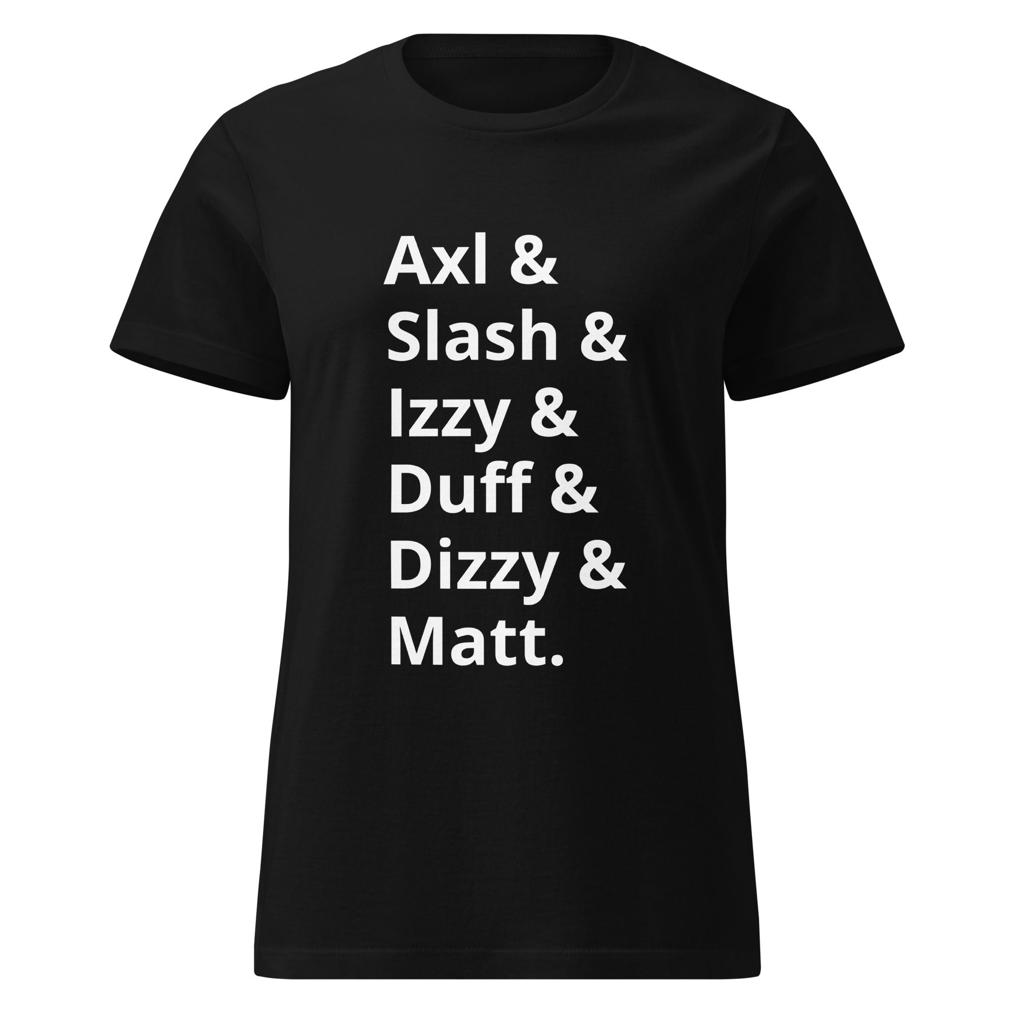 Guns N' Roses 91 Firstnames