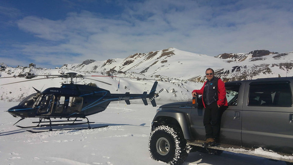 Super Jeep og Helikopter