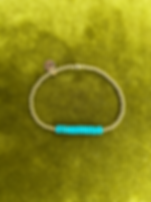 3mm 14k Gold-Filled beads with Turquoise Stones